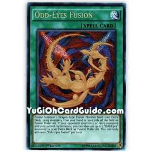 Odd-Eyes Fusion (Secret Rare) – Dimension of Chaos | Carta YUGIOH en México