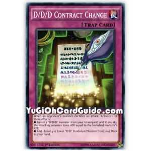 D/D/D Contract Change (Common) – Dimension of Chaos | Carta YUGIOH en México