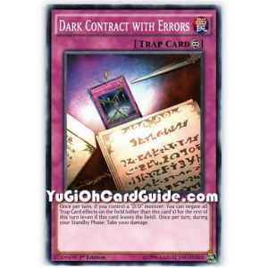 Dark Contract with Errors (Common) – Dimension of Chaos | Carta YUGIOH en México