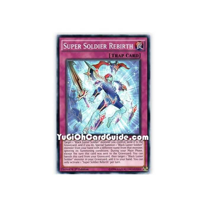 Super Soldier Rebirth (Common) – Dimension of Chaos | Carta YUGIOH en México