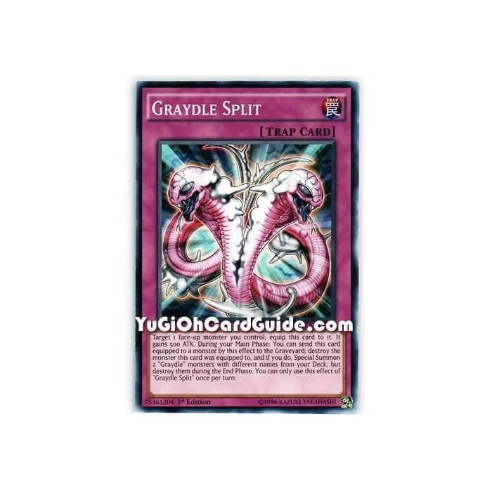 Graydle Split (Common) – Dimension of Chaos | Carta YUGIOH en México