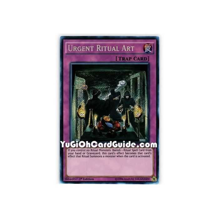 Urgent Ritual Art (Secret Rare) – Dimension of Chaos | Carta YUGIOH en México