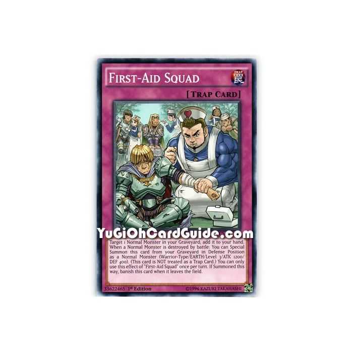 First-Aid Squad (Common) – Dimension of Chaos | Carta YUGIOH en México