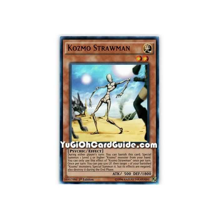 Kozmo Strawman (Ultra Rare) – Dimension of Chaos | Carta YUGIOH en México