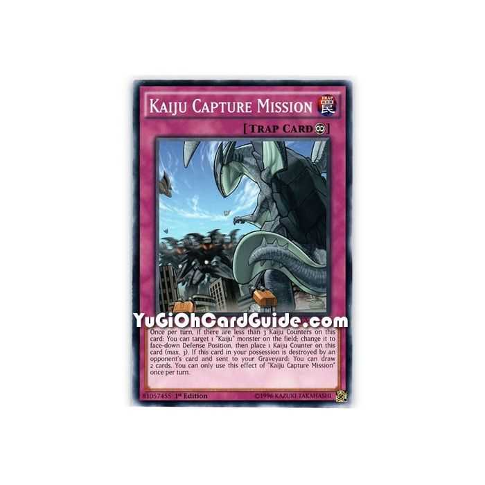 Kaiju Capture Mission (Common) – Dimension of Chaos | Carta YUGIOH en México
