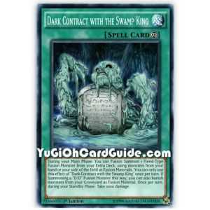 Dark Contract with the Swamp King (Common) – Dimension of Chaos | Carta YUGIOH en México