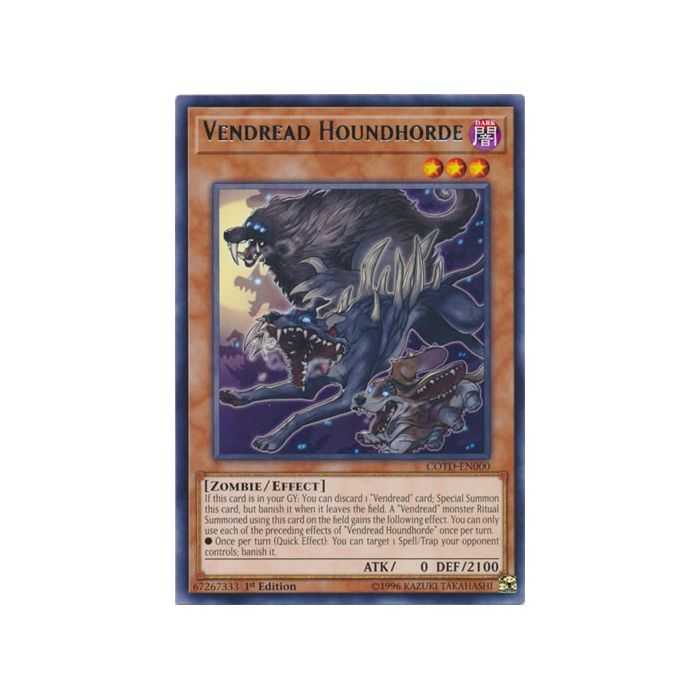 Vendread Houndhorde (Rare) – Code of the Duelist | Carta YUGIOH en México