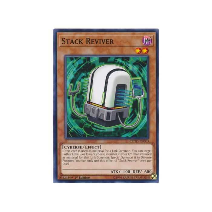 Stack Reviver (Common) – Code of the Duelist | Carta YUGIOH en México