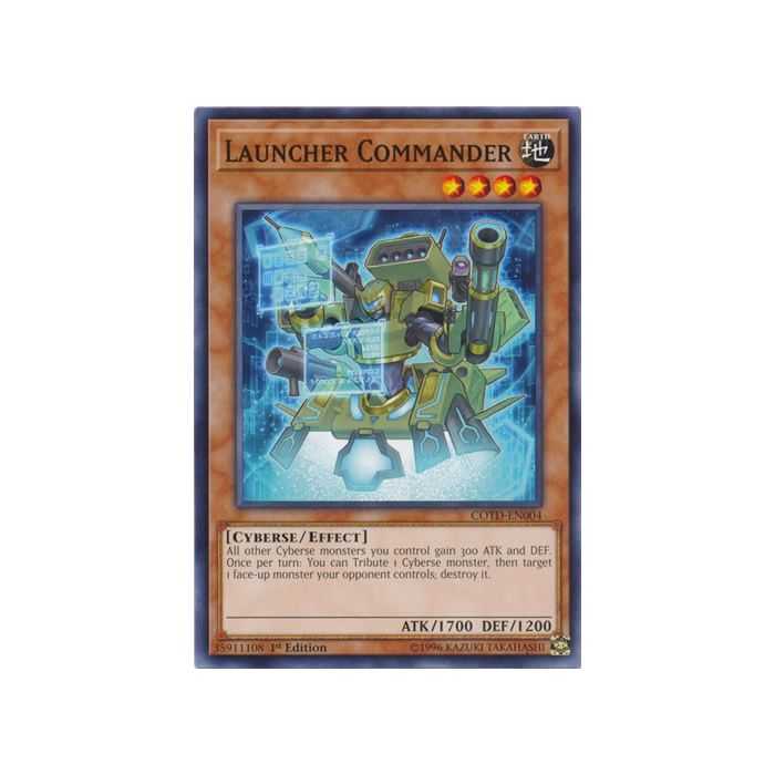 Launcher Commander (Common) – Code of the Duelist | Carta YUGIOH en México