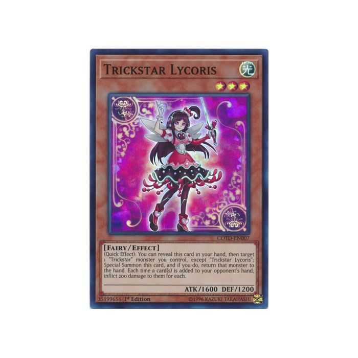 Trickstar Lycoris (Super Rare) – Code of the Duelist | Carta YUGIOH en México