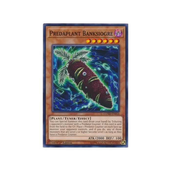 Predaplant Banksiogre (Common) – Code of the Duelist | Carta YUGIOH en México
