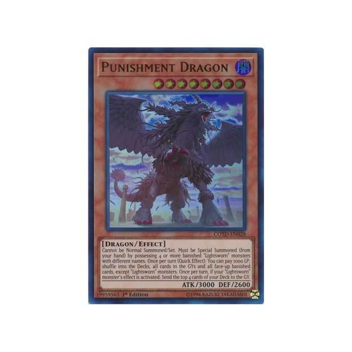 Punishment Dragon (Ultra Rare) – Code of the Duelist | Carta YUGIOH en México