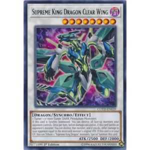 Supreme King Dragon Clear Wing (Rare) – Code of the Duelist | Carta YUGIOH en México