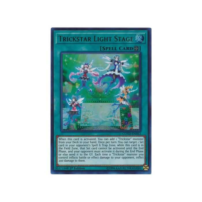Trickstar Light Stage (Ultra Rare) – Code of the Duelist | Carta YUGIOH en México