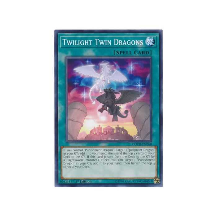 Twilight Twin Dragons (Common) – Code of the Duelist | Carta YUGIOH en México