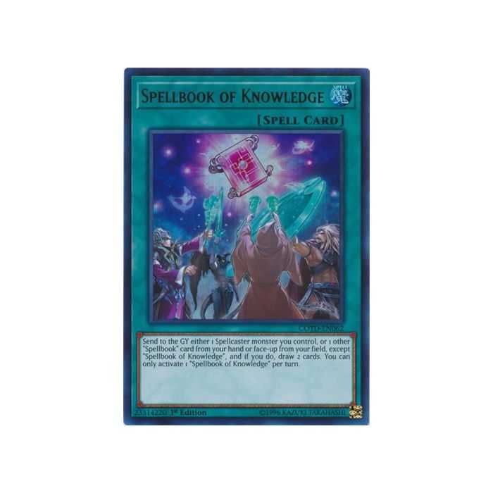 Spellbook of Knowledge (Ultra Rare) – Code of the Duelist | Carta YUGIOH en México