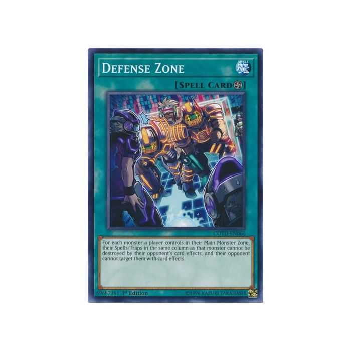 Defense Zone (Common) – Code of the Duelist | Carta YUGIOH en México