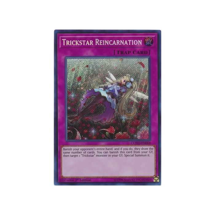 Trickstar Reincarnation (Secret Rare) – Code of the Duelist | Carta YUGIOH en México