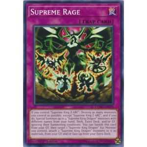 Supreme Rage (Common) – Code of the Duelist | Carta YUGIOH en México