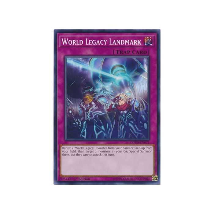World Legacy Landmark (Common) – Code of the Duelist | Carta YUGIOH en México