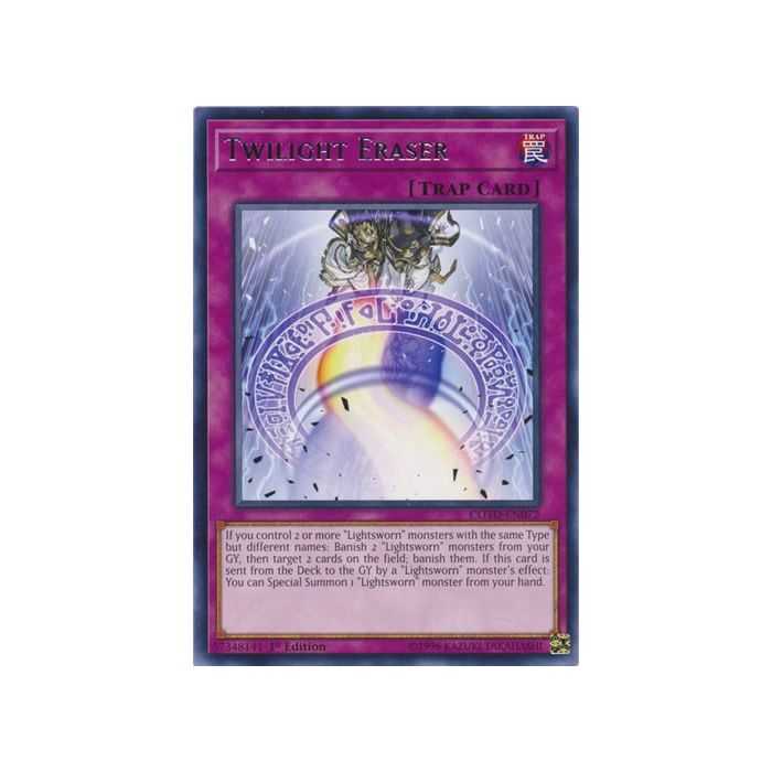 Twilight Eraser (Rare) – Code of the Duelist | Carta YUGIOH en México