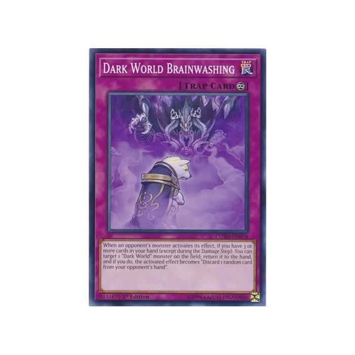 Dark World Brainwashing (Common) – Code of the Duelist | Carta YUGIOH en México
