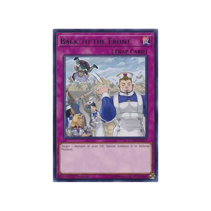 Back to the Front (Rare) – Code of the Duelist | Carta YUGIOH en México
