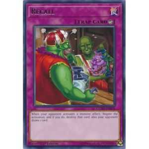 Recall (Rare) – Code of the Duelist | Carta YUGIOH en México