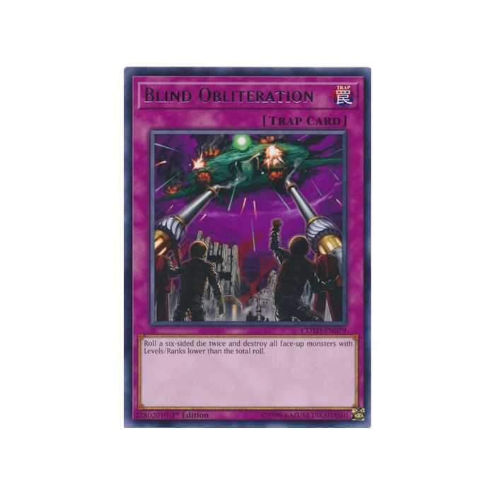 Blind Obliteration (Rare) – Code of the Duelist | Carta YUGIOH en México