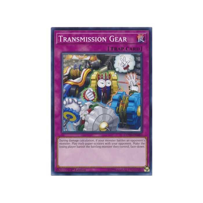Transmission Gear (Common) – Code of the Duelist | Carta YUGIOH en México
