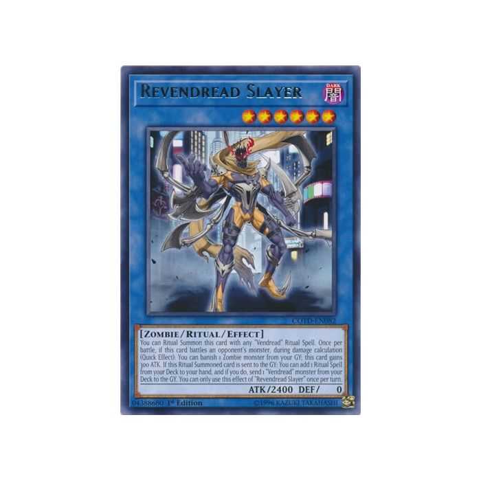 Revendread Slayer (Rare) – Code of the Duelist | Carta YUGIOH en México