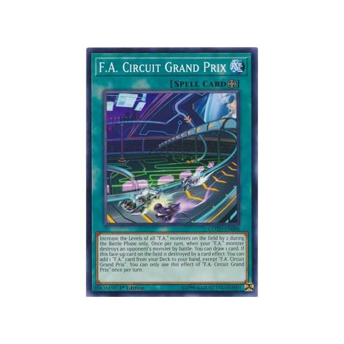 F.A. Circuit Grand Prix (Common) – Code of the Duelist | Carta YUGIOH en México