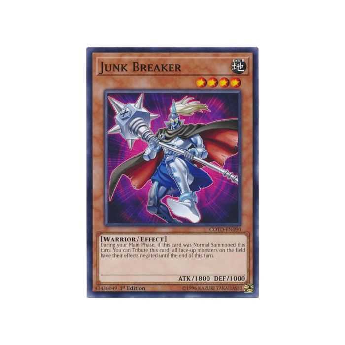 Junk Breaker (Common) – Code of the Duelist | Carta YUGIOH en México