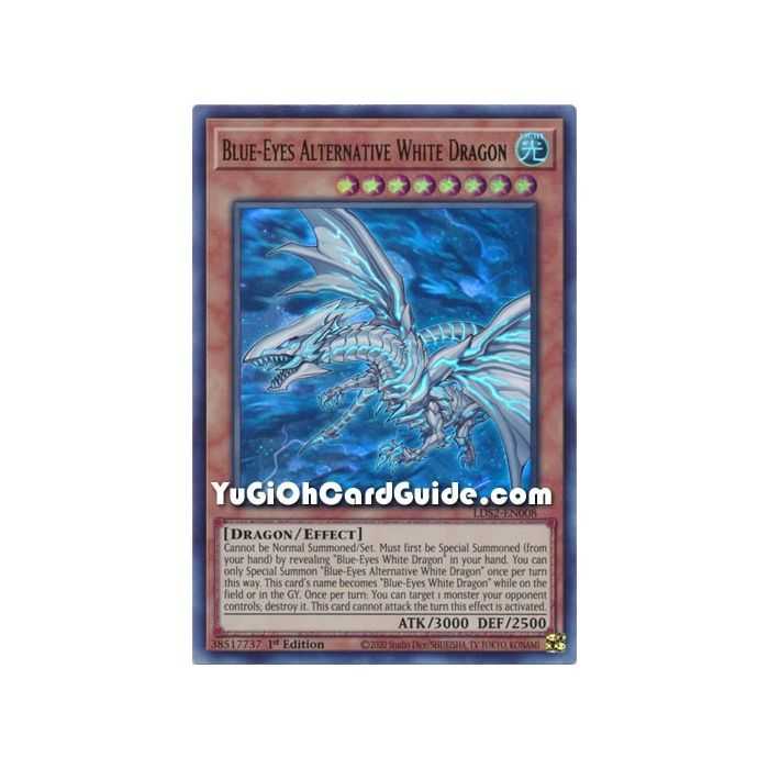 Blue-Eyes Alternative White Dragon (Ultra Rare) – Legendary Duelists: Season 2 | Carta YUGIOH en México