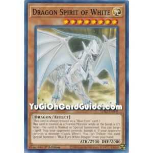 Dragon Spirit of White (Common) – Legendary Duelists: Season 2 | Carta YUGIOH en México