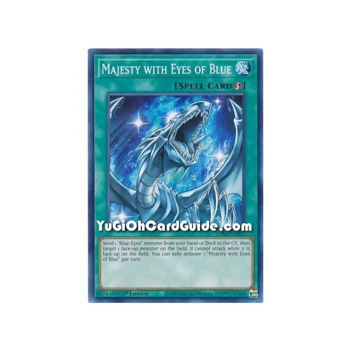 Majesty with Eyes of Blue (Common) – Legendary Duelists: Season 2 | Carta YUGIOH en México