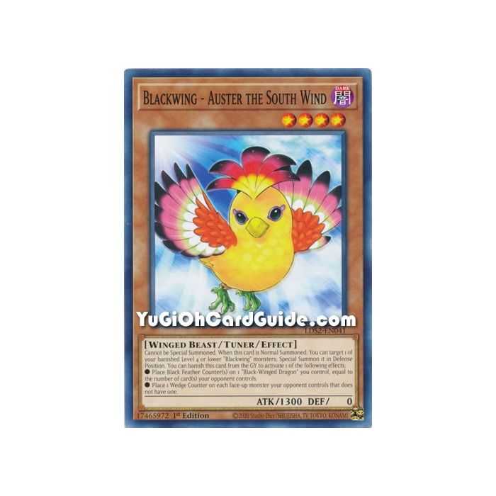 Blackwing - Auster the South Wind (Common) – Legendary Duelists: Season 2 | Carta YUGIOH en México