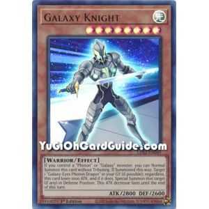 Galaxy Knight (Ultra Rare) – Legendary Duelists: Season 2 | Carta YUGIOH en México