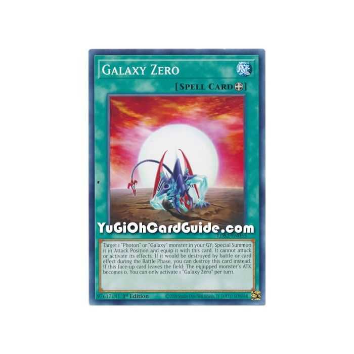 Galaxy Zero (Common) – Legendary Duelists: Season 2 | Carta YUGIOH en México