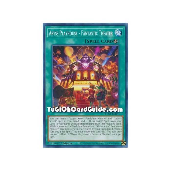 Abyss Playhouse - Fantastic Theater (Common) – Legendary Duelists: Season 2 | Carta YUGIOH en México