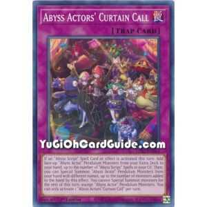 Abyss Actors' Curtain Call (Common) – Legendary Duelists: Season 2 | Carta YUGIOH en México