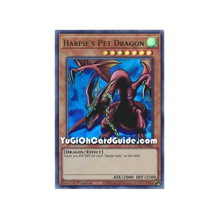 Harpie's Pet Dragon (Ultra Rare) – Legendary Duelists: Season 2 | Carta YUGIOH en México