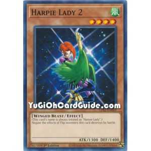 Harpie Lady 2 (Common) – Legendary Duelists: Season 2 | Carta YUGIOH en México