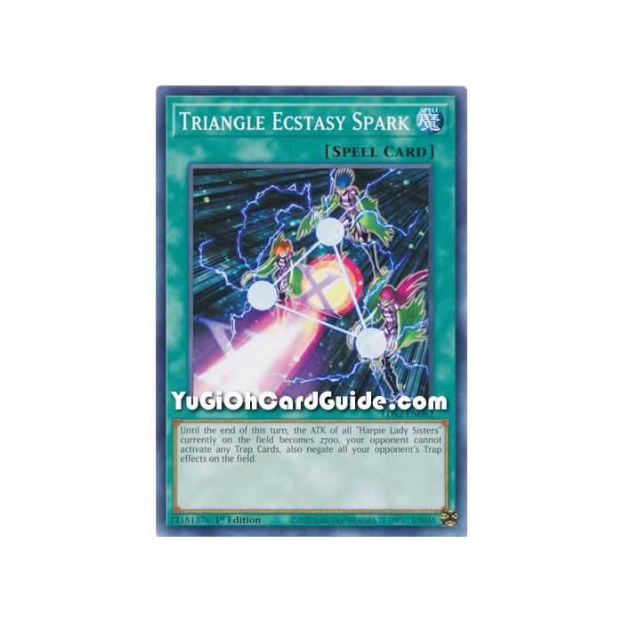 Triangle Ecstasy Spark (Common) – Legendary Duelists: Season 2 | Carta YUGIOH en México