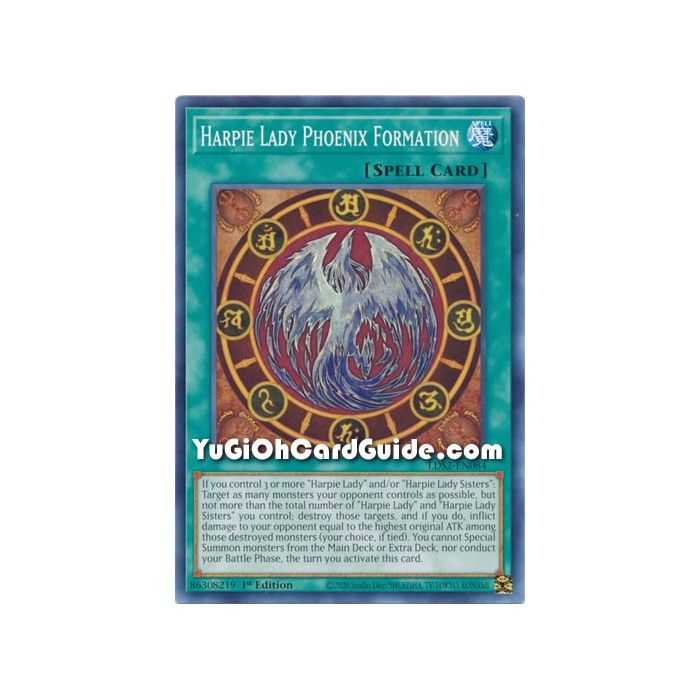 Harpie Lady Phoenix Formation (Common) – Legendary Duelists: Season 2 | Carta YUGIOH en México