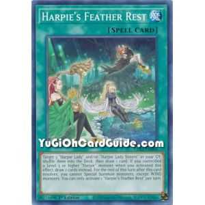 Harpies' Feather Rest (Common) – Legendary Duelists: Season 2 | Carta YUGIOH en México