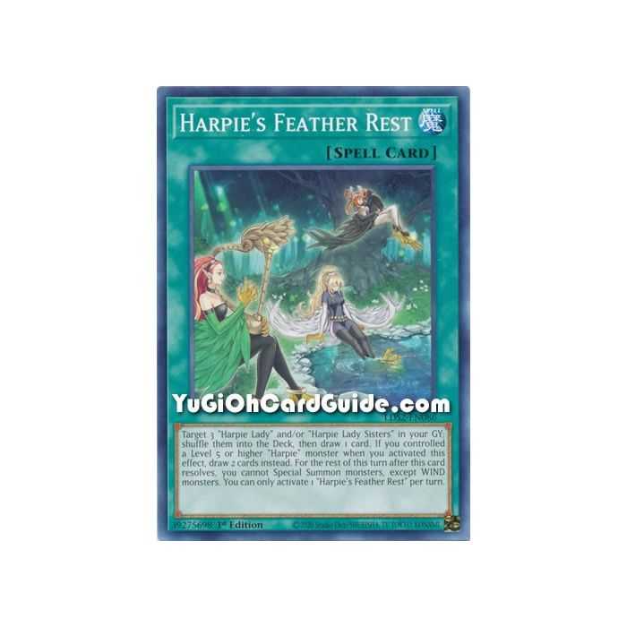 Harpies' Feather Rest (Common) – Legendary Duelists: Season 2 | Carta YUGIOH en México