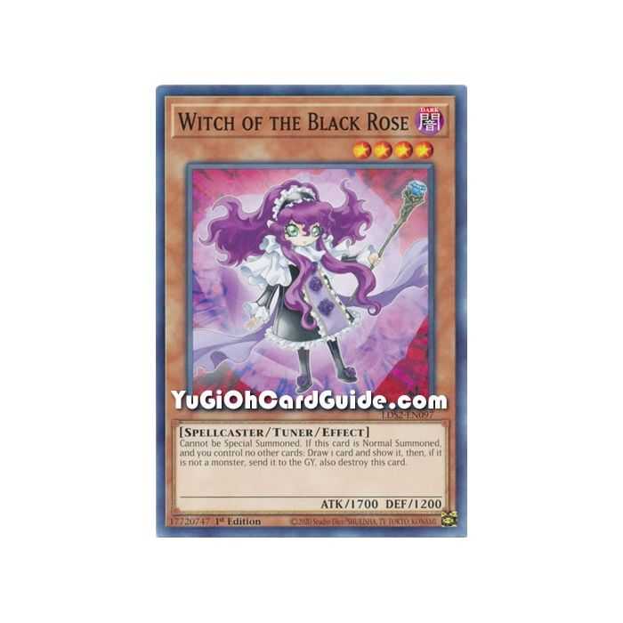 Witch of the Black Rose (Common) – Legendary Duelists: Season 2 | Carta YUGIOH en México