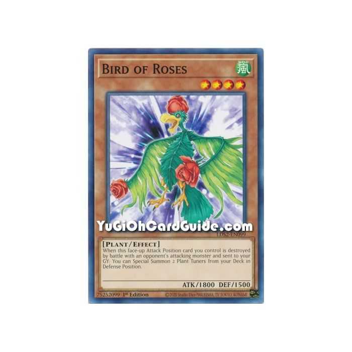 Bird of Roses (Common) – Legendary Duelists: Season 2 | Carta YUGIOH en México