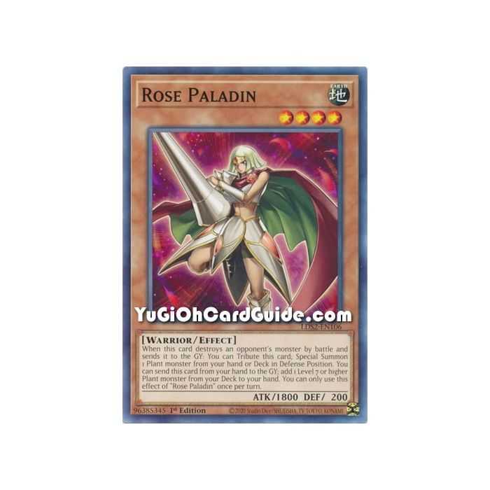 Rose Paladin (Common) – Legendary Duelists: Season 2 | Carta YUGIOH en México